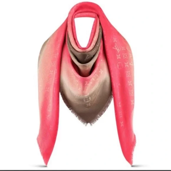 ✨ Rare ✨ Louis Vuitton Ombré Shawl - Picture 1 of 8